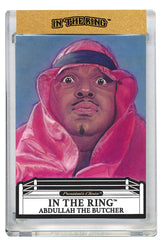 Abdullah The Butcher In The Ring Art Card 1 of 1