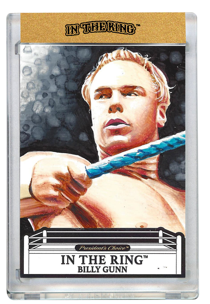 Billy Gunn In The Ring Art Card 1 of 1