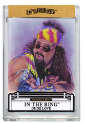 Dude Love In The Ring Art Card 1 of 1