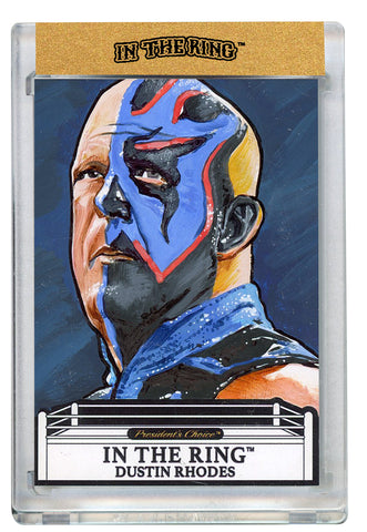 Dustin Rhodes  In The Ring Art Card 1 of 1