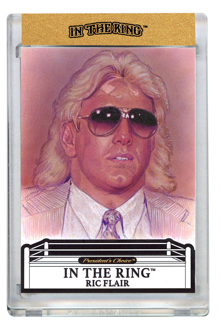 Ric Flair In The Ring Art Card #2 1 of 1
