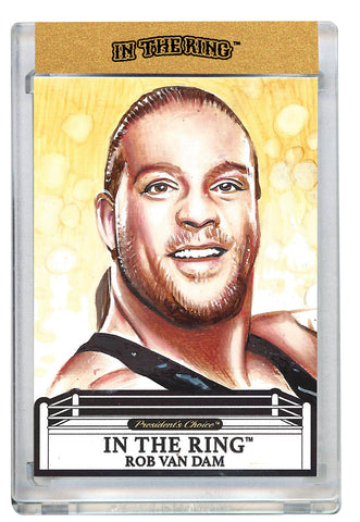 Rob Van Dam In The Ring Art Card 1 of 1
