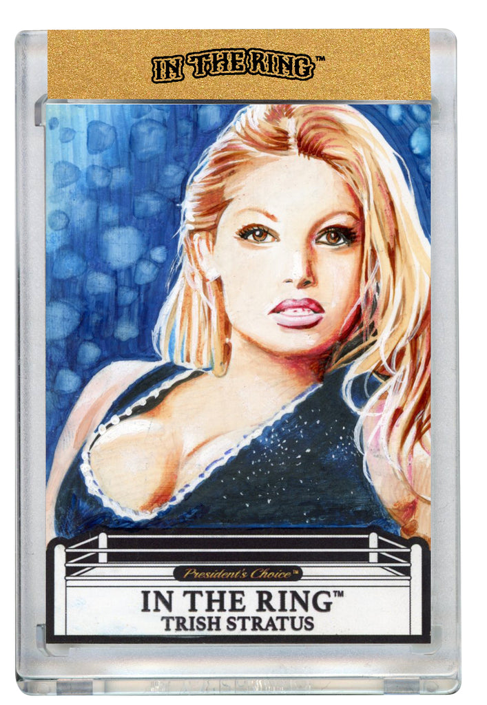Trish Stratus In The Ring Art Card 1 of 1