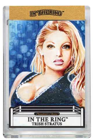 Trish Stratus In The Ring Art Card 1 of 1