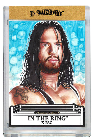 X-Pac In The Ring Art Card 1 of 1