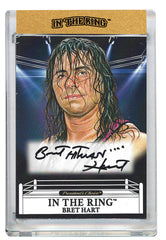 Bret Hart #1 In the Ring Autograph /39