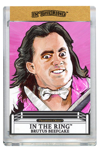 Brutus Beefcake #2 In The Ring Art Card 1 of 1