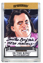 Brutus Beefcake #2 In the Ring Autograph with "Mega Maniacs" Inscription (3)