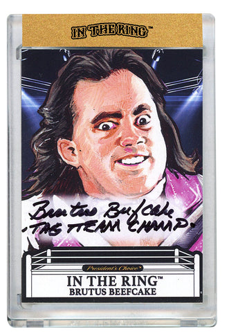 Brutus Beefcake #2 In the Ring Autograph with "Tag Team Champ" Inscription (5)
