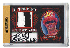 Buff Bagwell In the Ring Auto/Memo Red with Inscription 1 of 1*