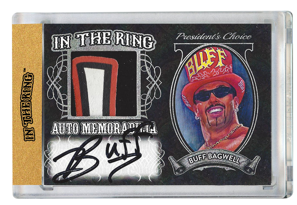 Buff Bagwell In the Ring Auto/Memo Silver /8*