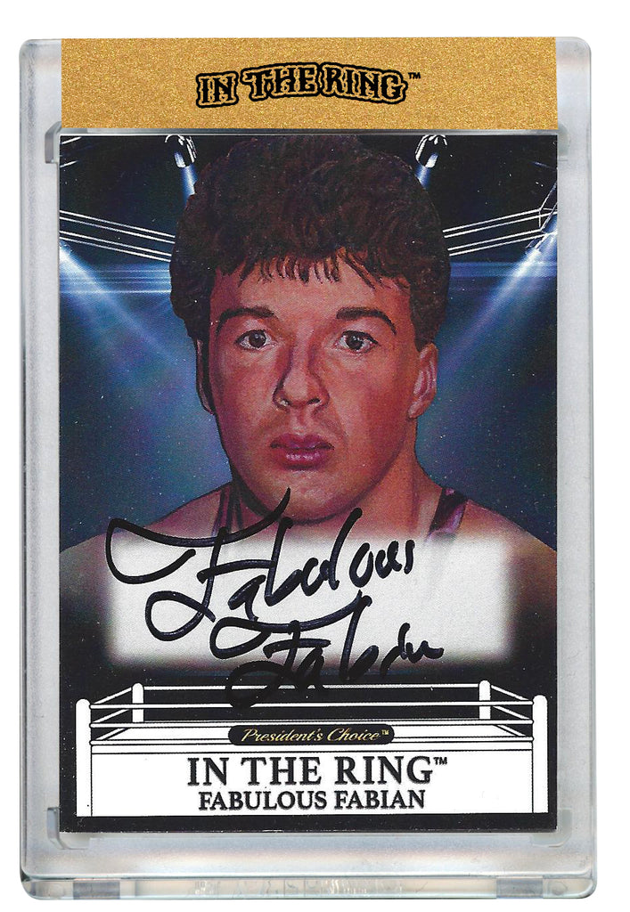 Fabulous Fabian In the Ring Autograph Card (49)