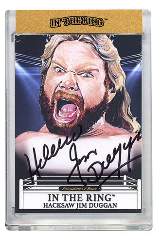 Hacksaw Jim Duggan In the Ring Autograph Card (41)