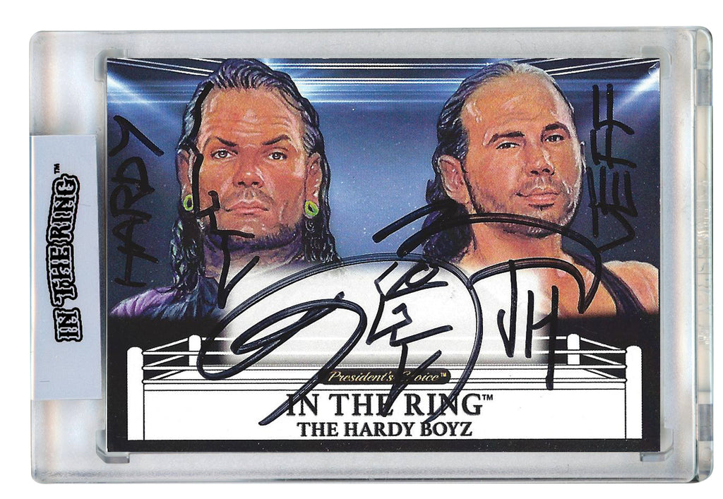 Jeff Hardy - Hardy Boyz In the Ring Autograph with Inscription 1 of 1