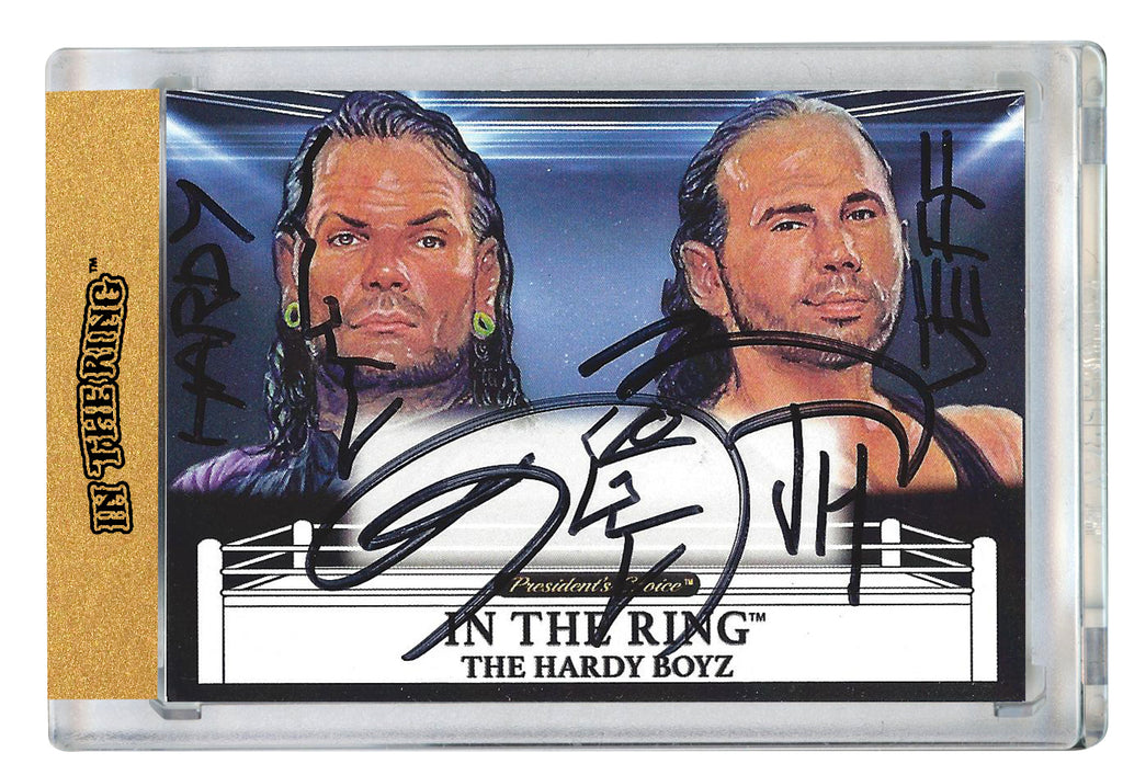 Jeff Hardy - Hardy Boyz In the Ring Autograph with Inscription 1 of 1