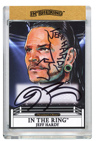 Jeff Hardy In the Ring Autograph Card with Inscription 1/1