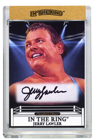 Jerry Lawler In the Ring Autograph Card (48)