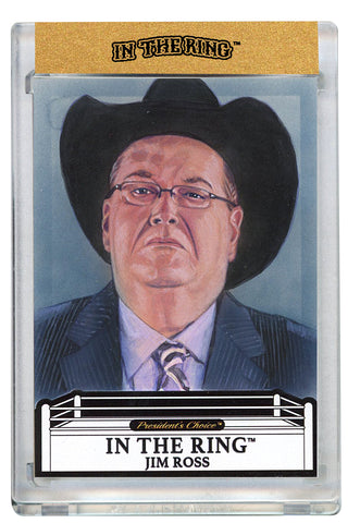 Jim Ross In The Ring Art Card 1 of 1