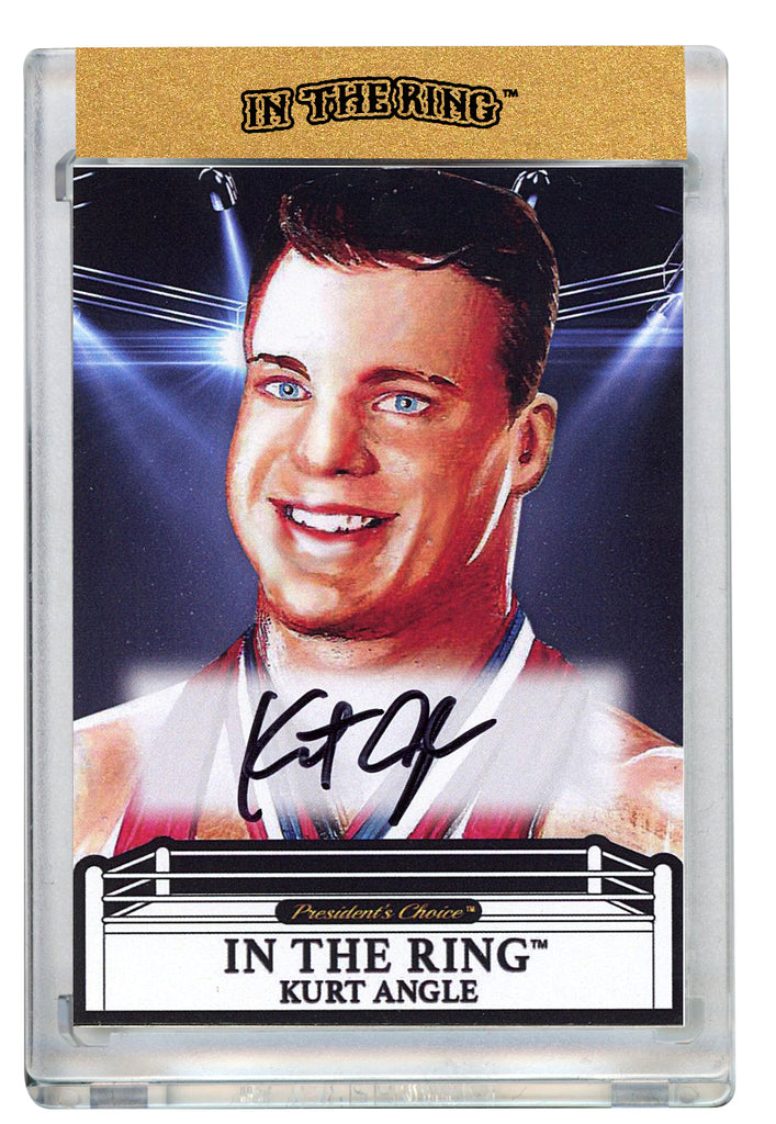 Kurt Angle In the Ring Autograph Card (47)
