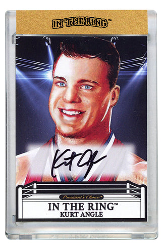 Kurt Angle In the Ring Autograph Card (47)