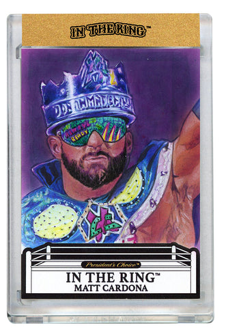 Matt Cardona #2 In The Ring Art Card 1 of 1