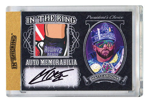 Matt Cardona #2 In the Ring Auto/Memo Silver /3*