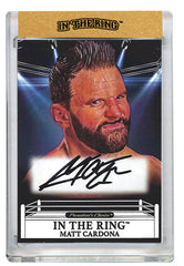 Matt Cardona In the Ring Autograph Card #1 (24)