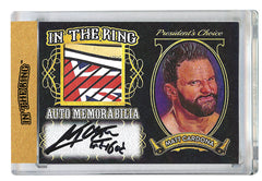 Matt Cardona In the Ring Auto/Memo Gold #1 with Inscription 1/1