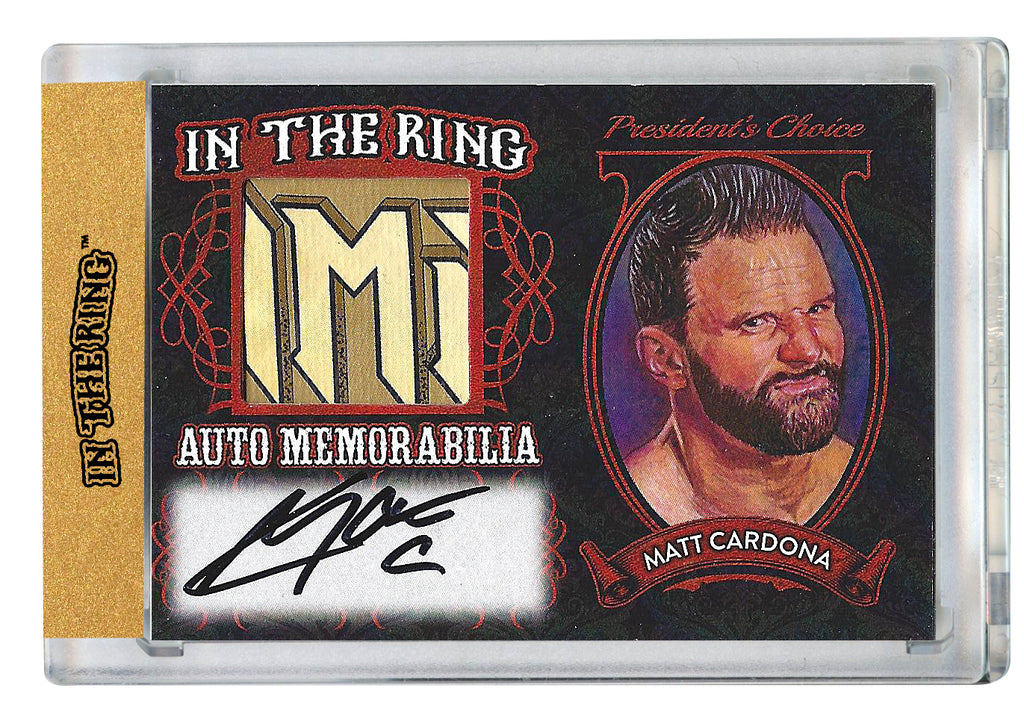 Matt Cardona In the Ring Auto/Memo Red /20*