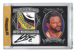 Matt Cardona In the Ring Auto/Memo #1 Silver /4 *