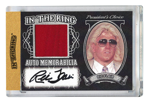 Ric Flair #1 In the Ring Auto/Memo Silver /15