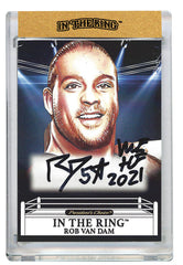 Rob Van Dam In the Ring Autograph Card with Inscription #1 1/1