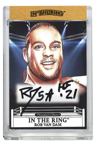 Rob Van Dam In the Ring Autograph Card with Inscription #2 (3)