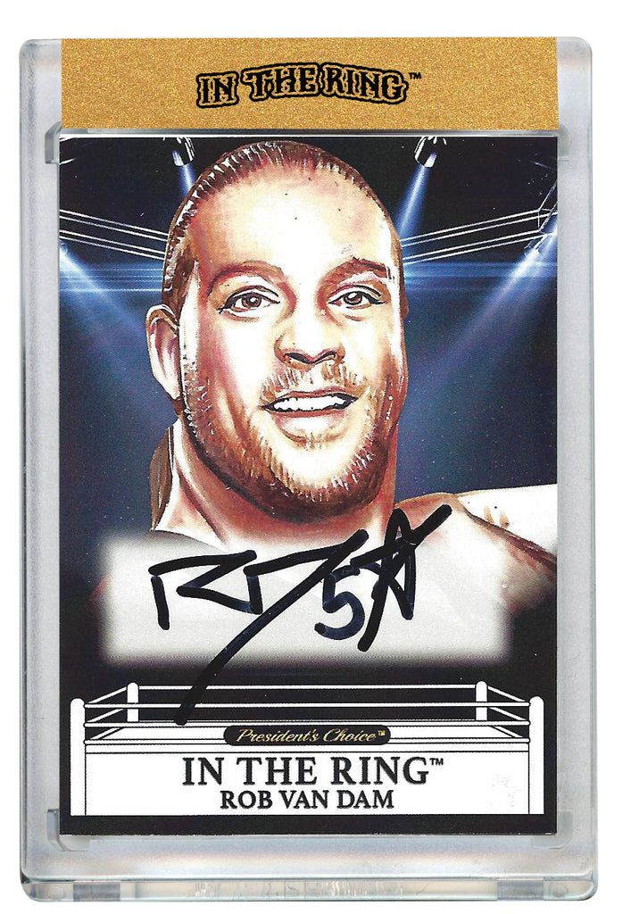 Rob Van Dam In the Ring Autograph Card (26)