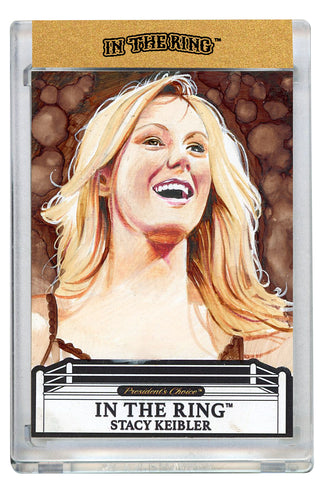 Stacy Keibler In The Ring Art Card 1 of 1