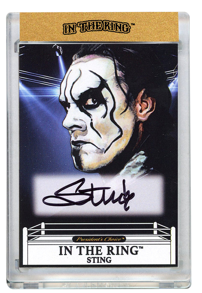 Sting #1 In the Ring Autograph Card (99)
