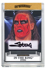 Sting - Wolfpack In the Ring Autograph Card (99)