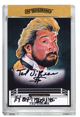 Ted DiBiase In the Ring Autograph Card with Inscription #2 1/1