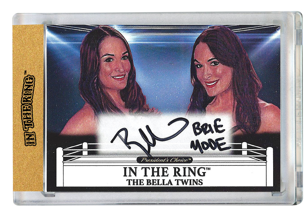 Brie Bella In the Ring Autograph Card with Inscription 1/1