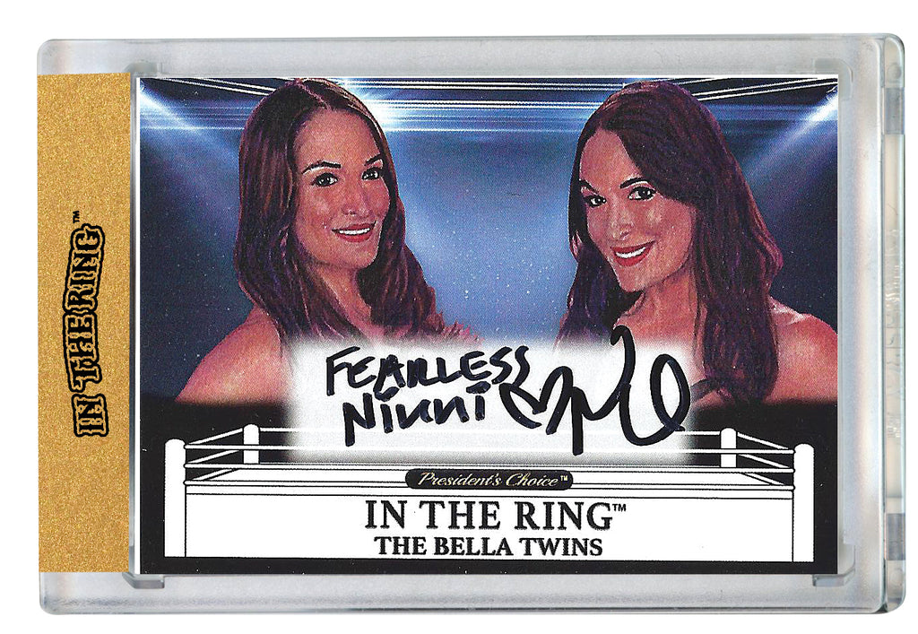 Nikki Bella In the Ring Autograph Card with Inscription 1/1