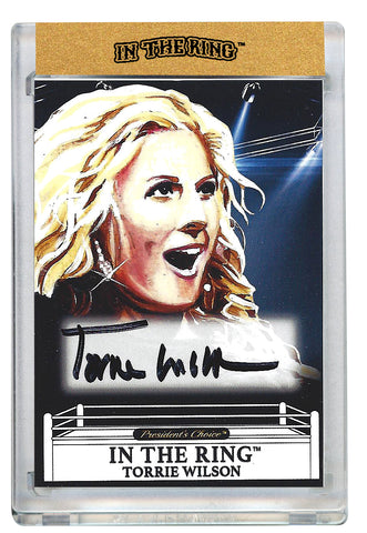 Torrie Wilson In the Ring Autograph Card (25)