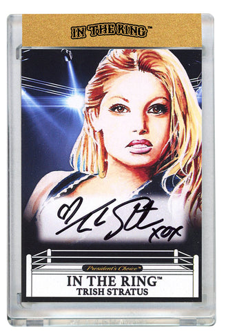 Trish Stratus In the Ring Autograph Card (99)