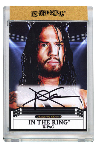 X-Pac In the Ring Autograph Card (49)