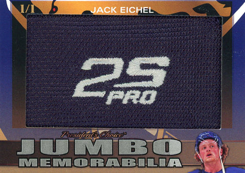 Jack Eichel Jumbo Memorabilia 1/1 #1