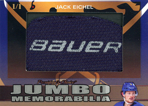 Jack Eichel Jumbo Memorabilia 1/1 #3