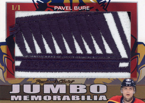 Pavel Bure #2 Jumbo Memorabilia 1/1