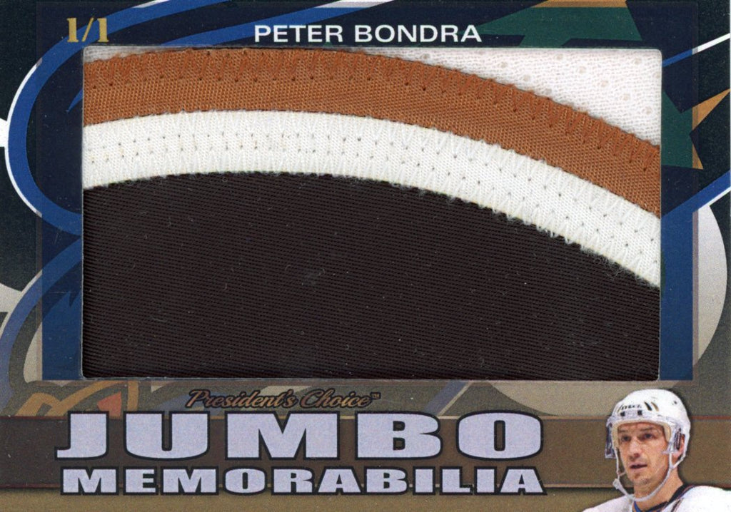 Peter Bondra Jumbo Memorabilia 1/1