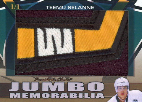 Teemu Selanne Jumbo Memorabilia 1/1