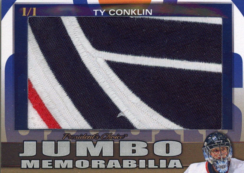 Ty Conklin Jumbo Memorabilia 1/1