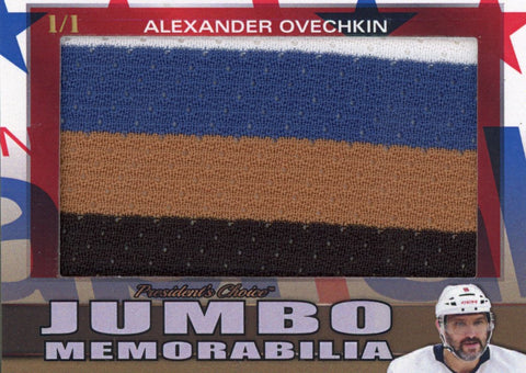 Alexander Ovechkin Jumbo Memorabilia 1/1